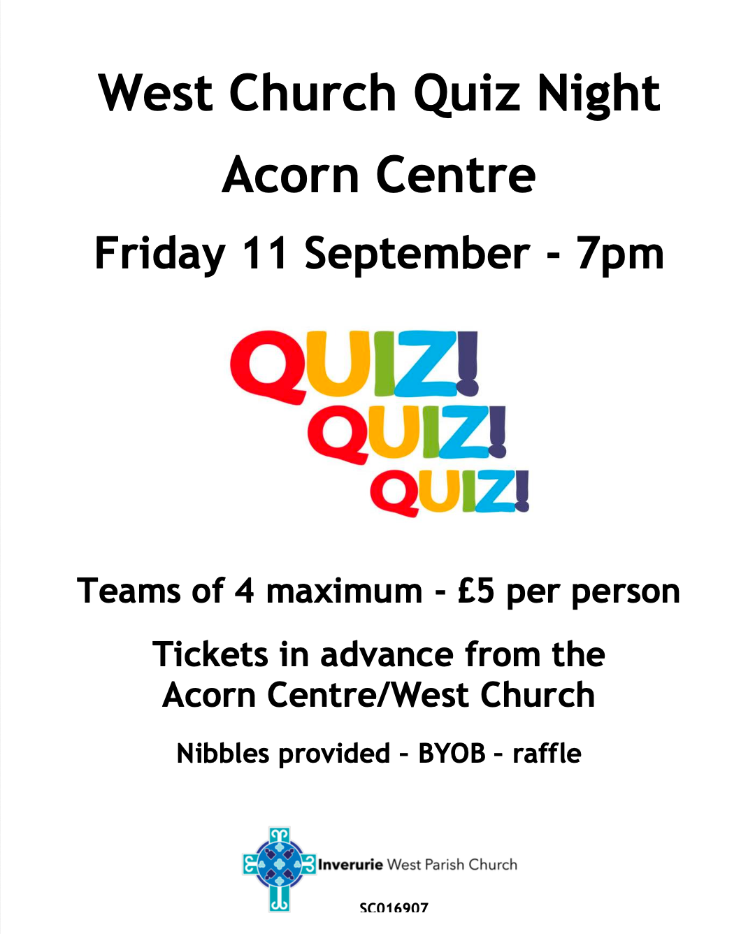 Image for West Church Quiz Night
